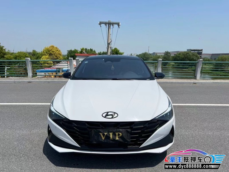 22年现代伊兰特轿车抵押车出售