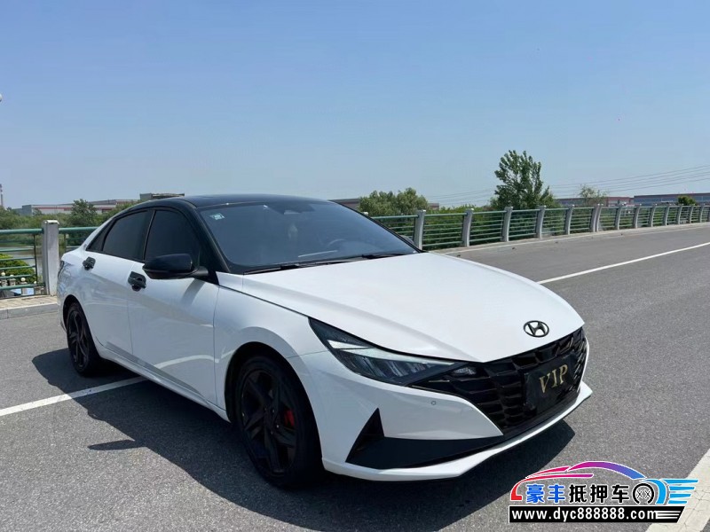 22年现代伊兰特轿车抵押车出售