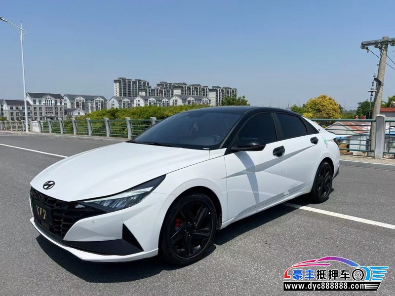 22年现代伊兰特轿车抵押车出售