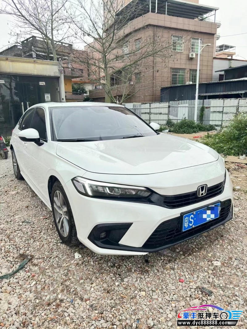 23年本田思域轿车抵押车出售