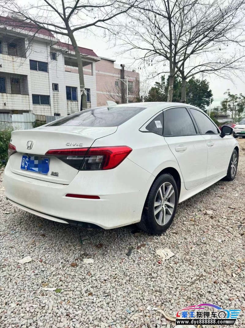 23年本田思域轿车抵押车出售