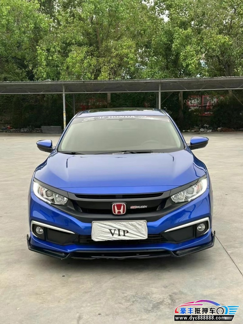 22年本田思域轿车抵押车出售