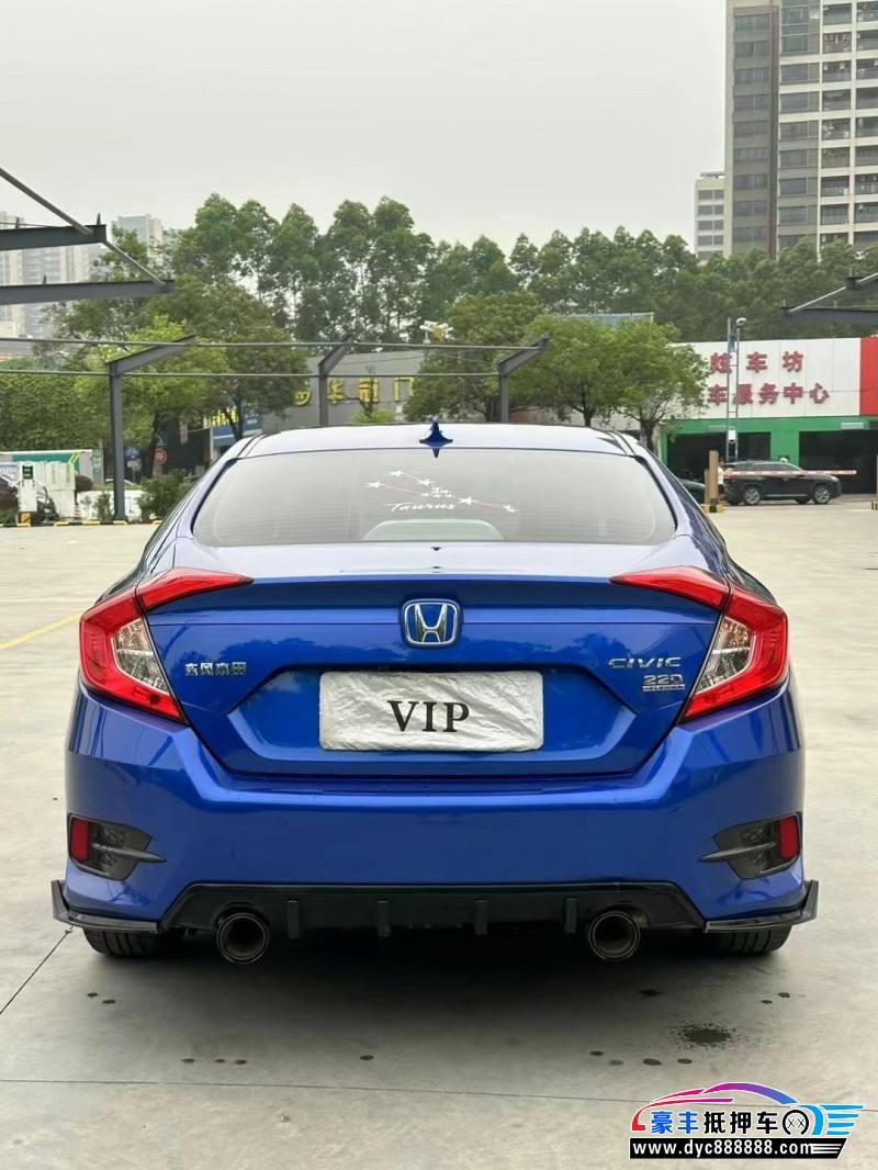 22年本田思域轿车抵押车出售