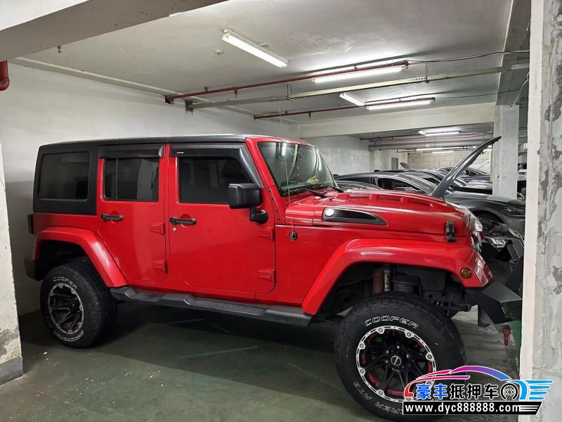 17年Jeep牧马人轿车抵押车出售