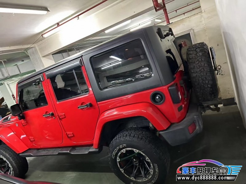 17年Jeep牧马人轿车抵押车出售