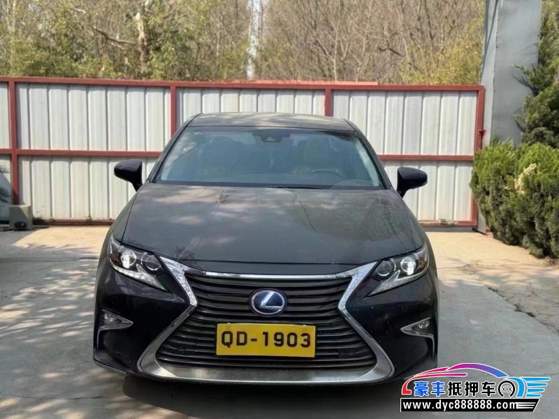 16年雷克萨斯ES轿车抵押车出售