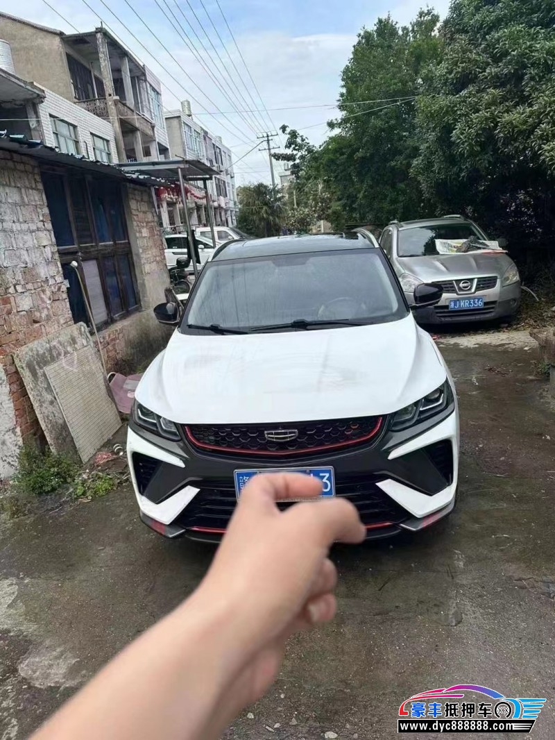 23年吉利缤越轿车抵押车出售