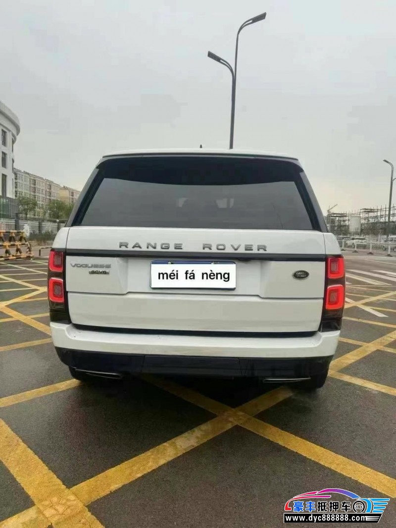 19年路虎揽胜行政轿车抵押车出售
