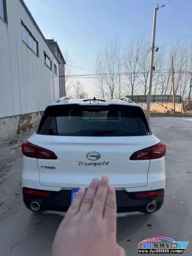 19年传祺gs3轿车抵押车出售