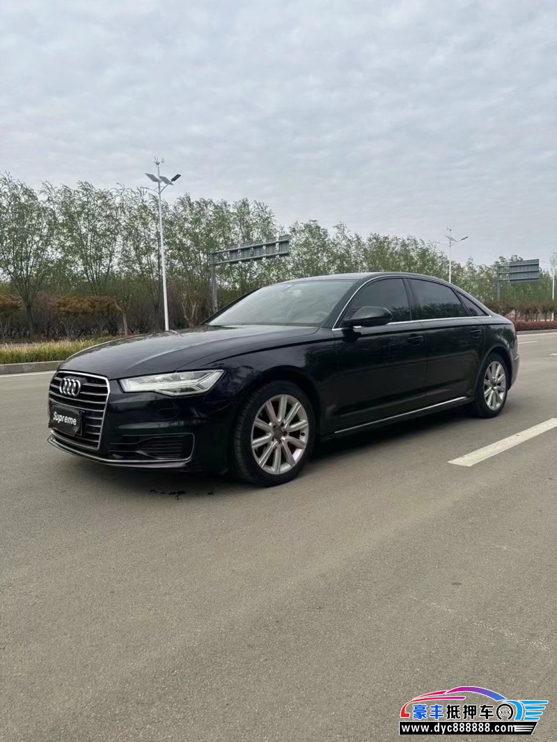 18年奥迪A6L轿车抵押车出售