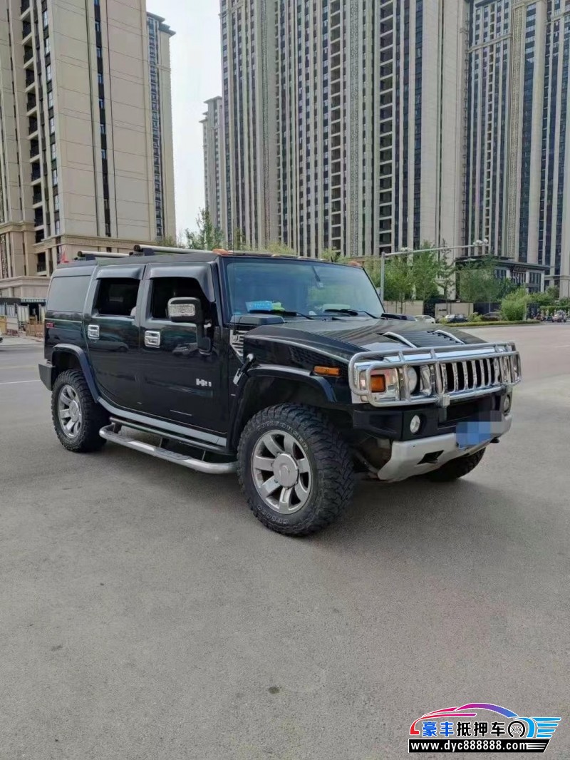 17年悍马H2轿车抵押车出售