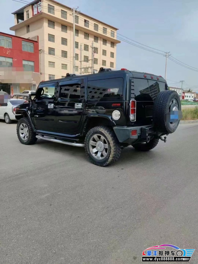 17年悍马H2轿车抵押车出售