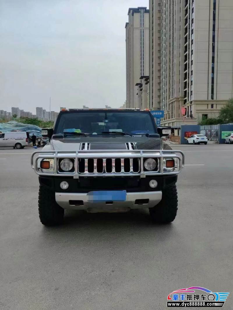 17年悍马H2轿车抵押车出售