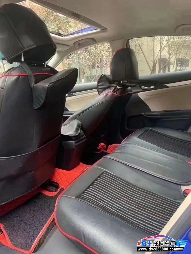 19年本田思域轿车抵押车出售