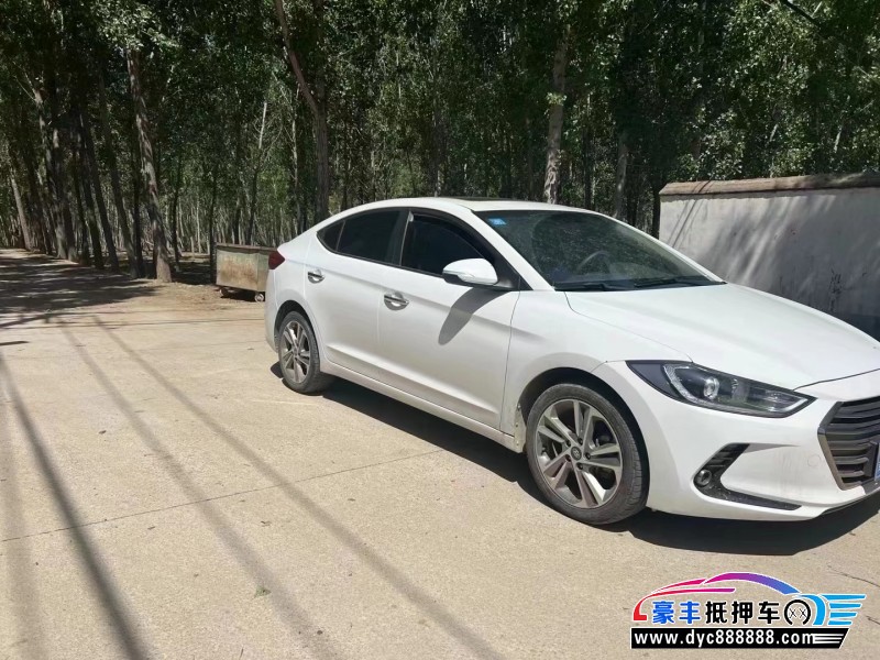 18年现代领动轿车抵押车出售