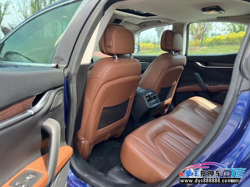 16年玛莎拉蒂Ghibli S Q4轿车抵押车出售