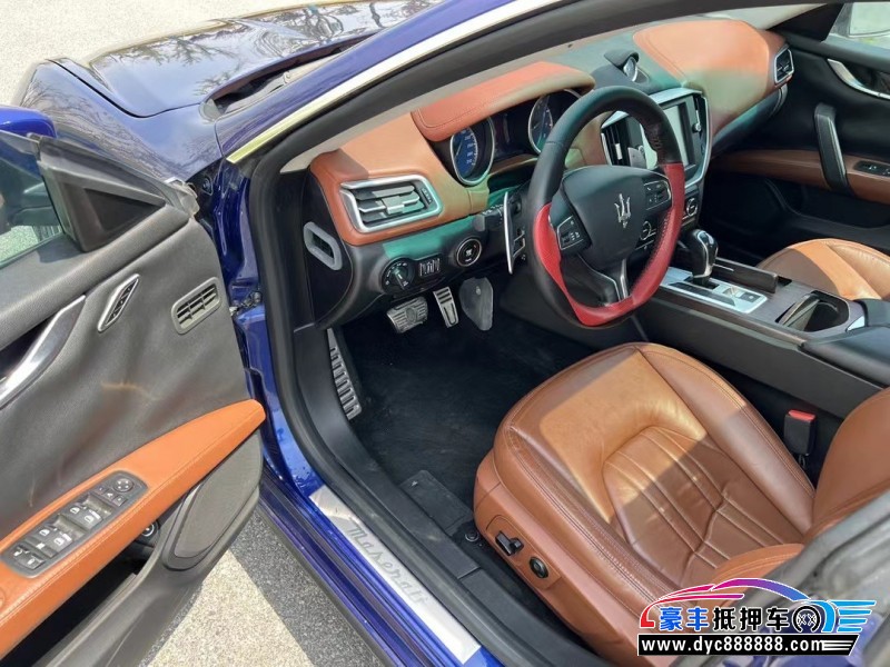 16年玛莎拉蒂Ghibli S Q4轿车抵押车出售