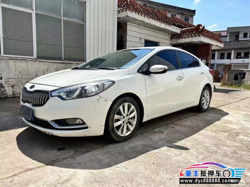 14年起亚K3轿车抵押车出售