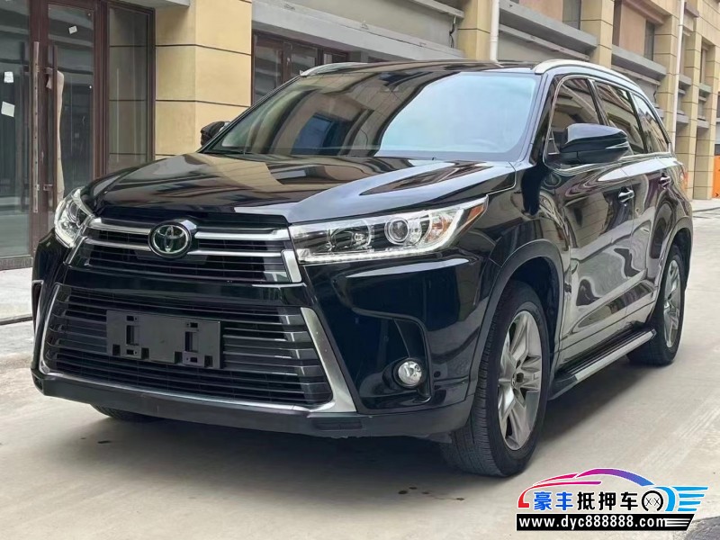 20年丰田汉兰达轿车抵押车出售