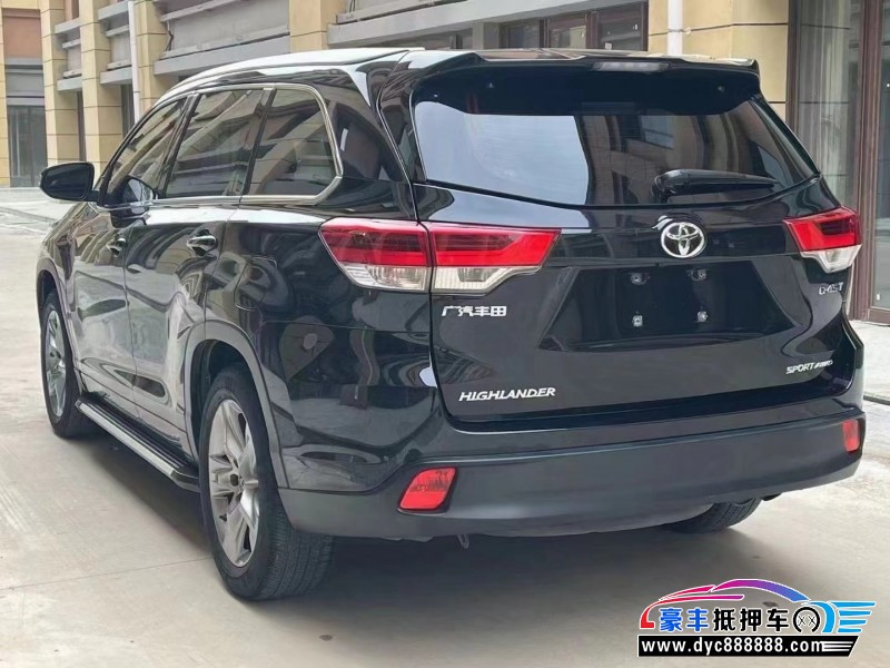 20年丰田汉兰达轿车抵押车出售