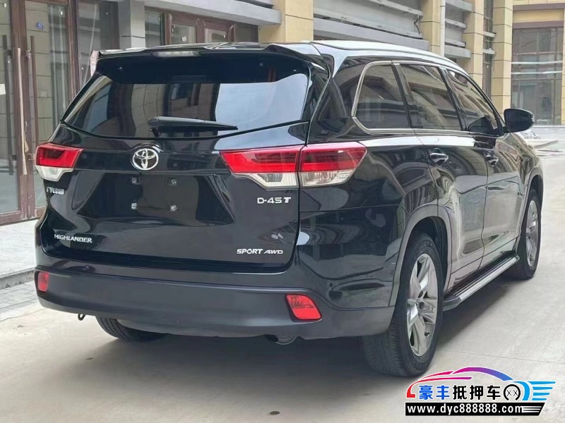 20年丰田汉兰达轿车抵押车出售