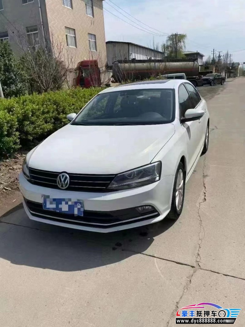 16年大众速腾轿车抵押车出售