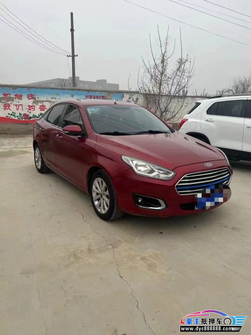 15年福特福睿斯轿车抵押车出售