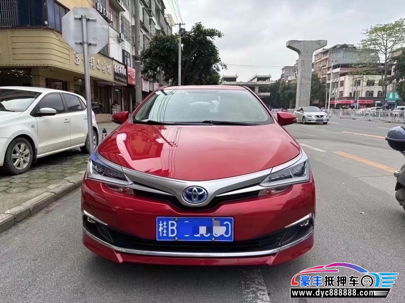 17年丰田卡罗拉轿车抵押车出售