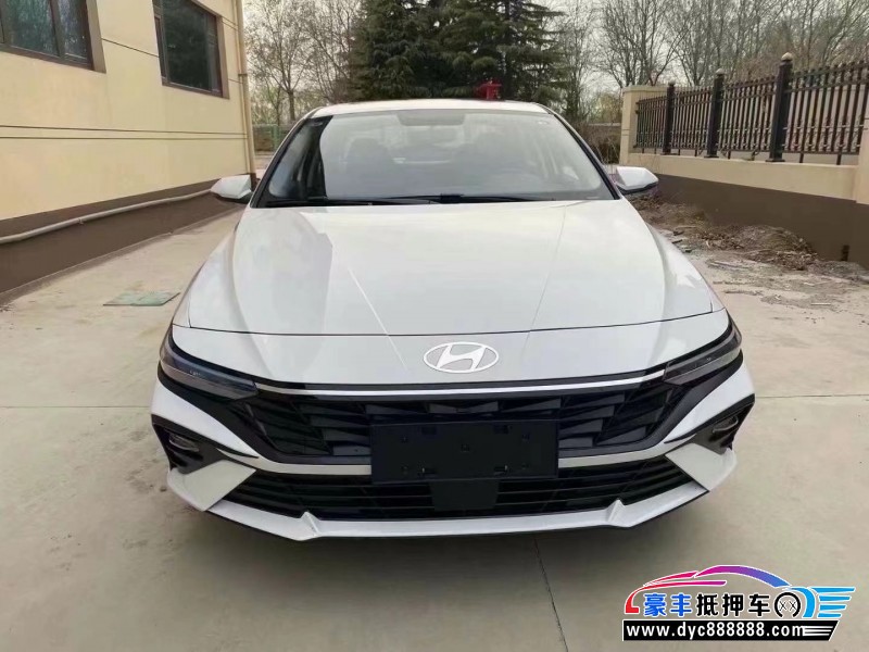 24年现代伊兰特轿车抵押车出售