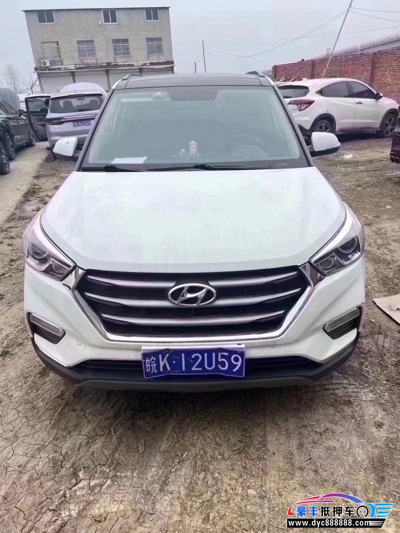 18年现代ix25轿车抵押车出售