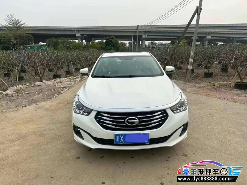 20年传祺GA6轿车抵押车出售