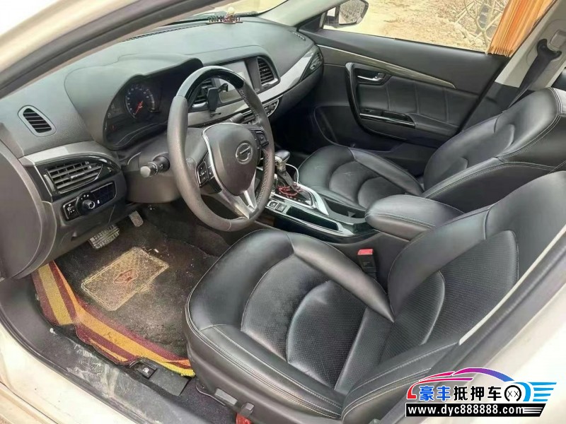 20年传祺GA6轿车抵押车出售