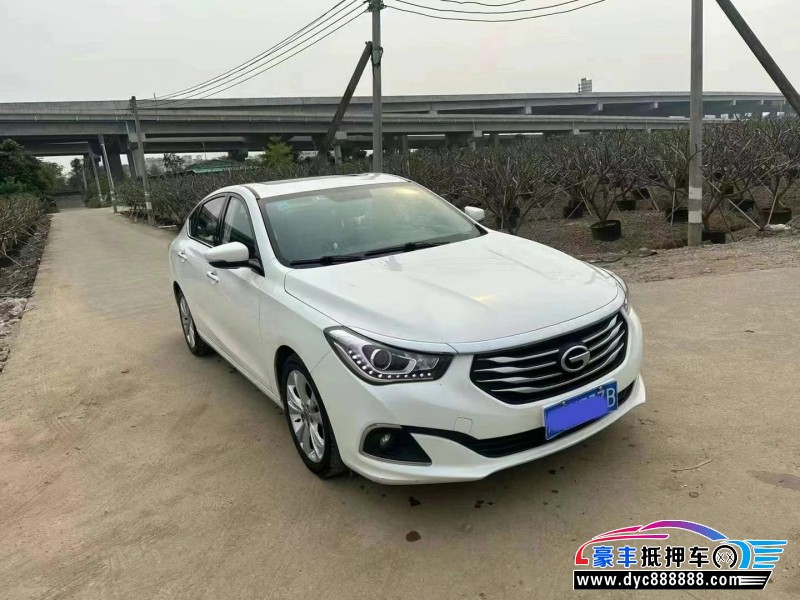 20年传祺GA6轿车抵押车出售