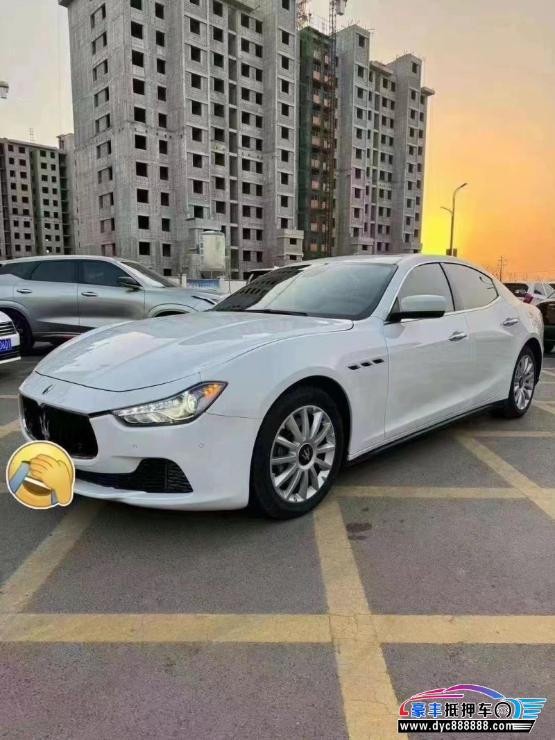 15年玛莎拉蒂Ghibli轿车抵押车出售