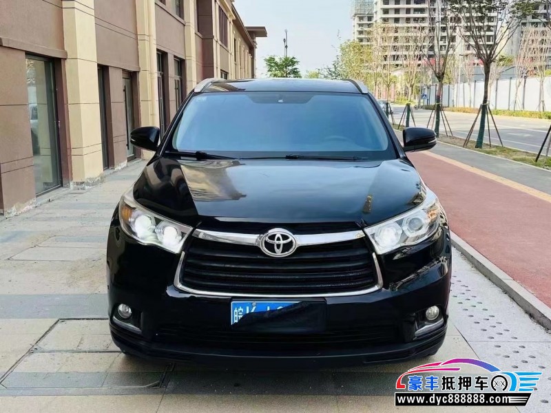 17年丰田汉兰达轿车抵押车出售