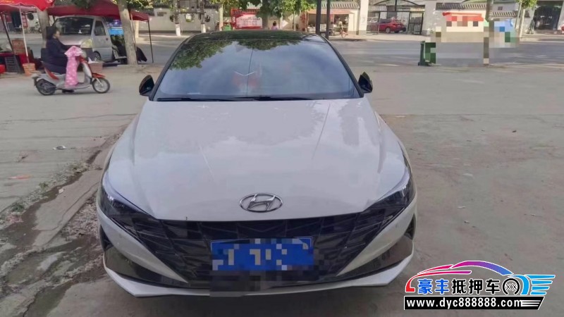 23年现代伊兰特轿车抵押车出售