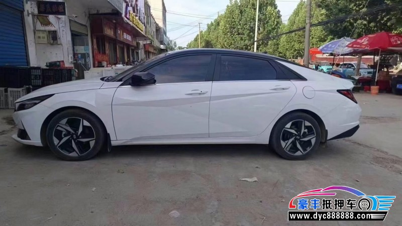 23年现代伊兰特轿车抵押车出售