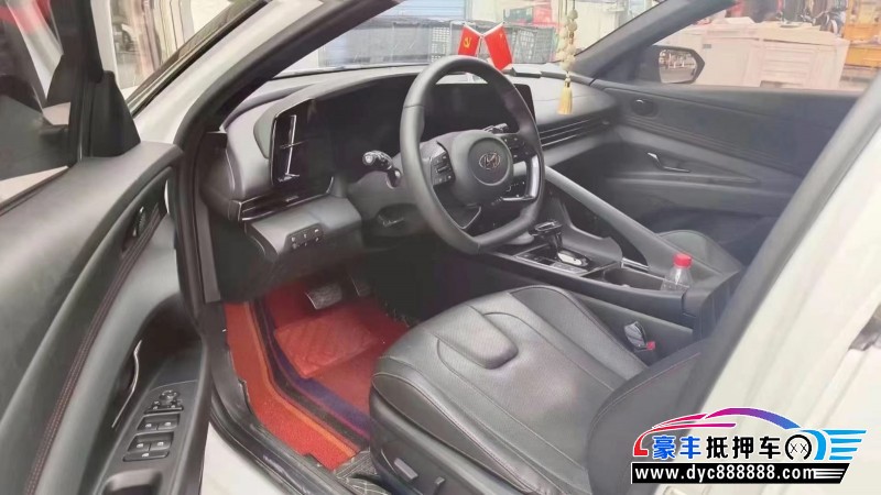 23年现代伊兰特轿车抵押车出售