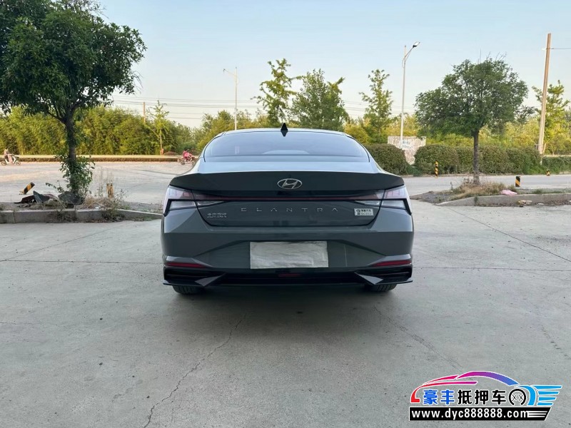 21年现代伊兰特轿车抵押车出售