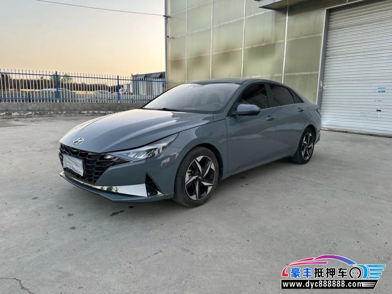 21年现代伊兰特轿车抵押车出售