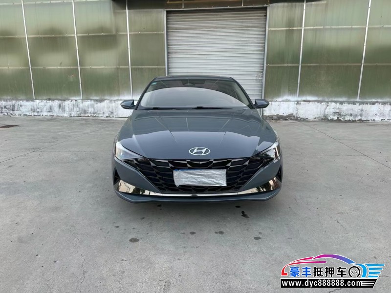 21年现代伊兰特轿车抵押车出售