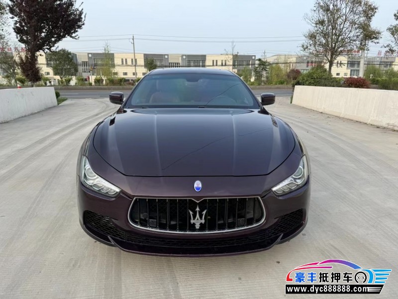 16年玛莎拉蒂Ghibli轿车抵押车出售