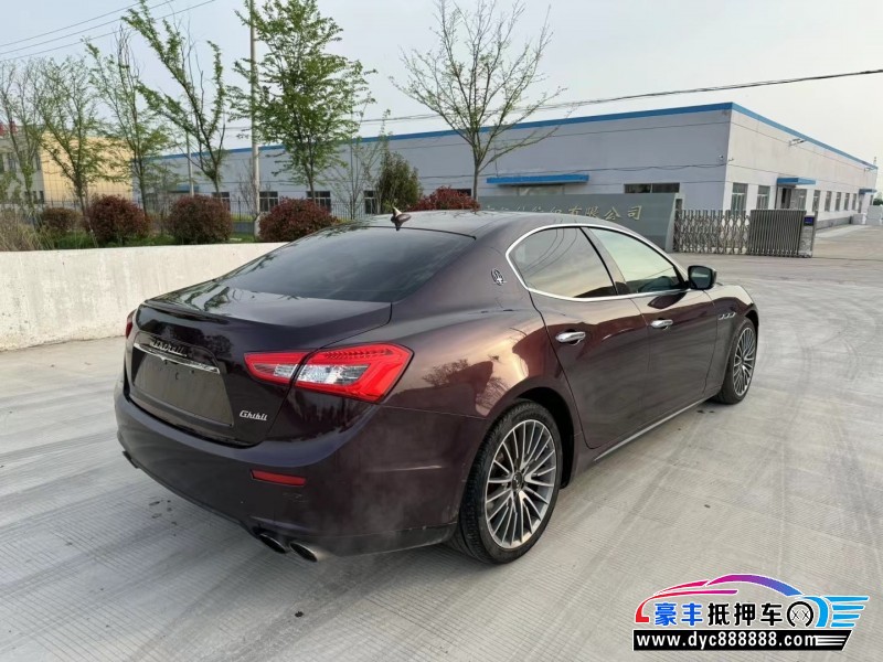 16年玛莎拉蒂Ghibli轿车抵押车出售