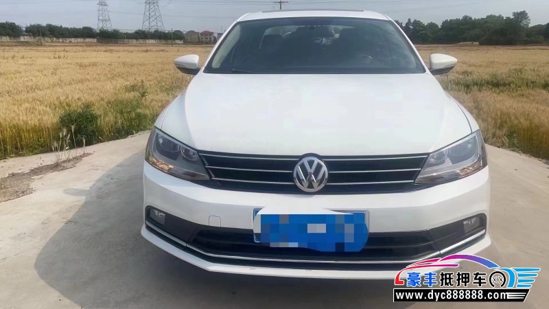 18年大众速腾轿车抵押车出售