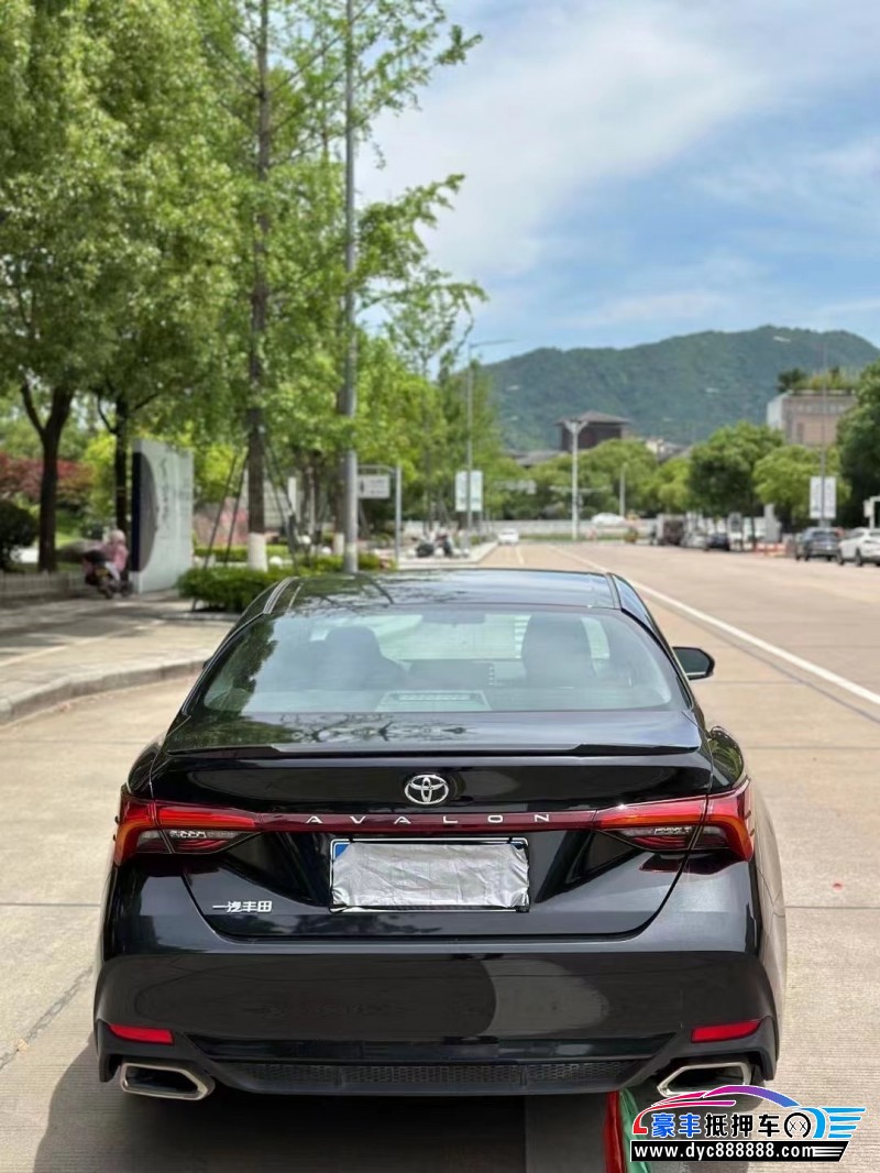 22年丰田亚洲龙轿车抵押车出售