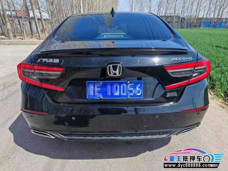 22年本田雅阁轿车抵押车出售