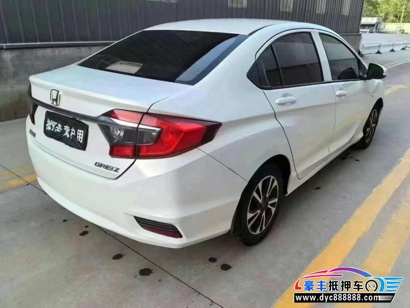 16年本田哥瑞轿车抵押车出售