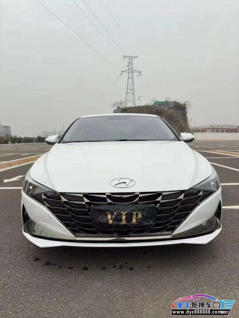 22年现代伊兰特轿车抵押车出售