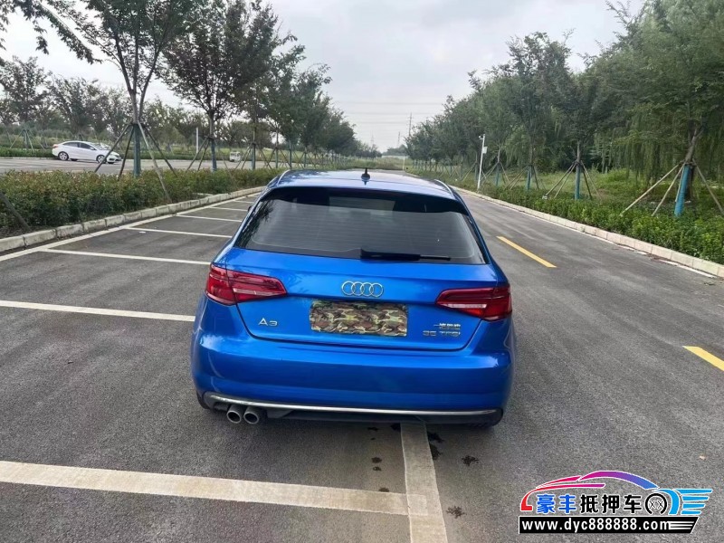 19年奥迪A3轿车抵押车出售