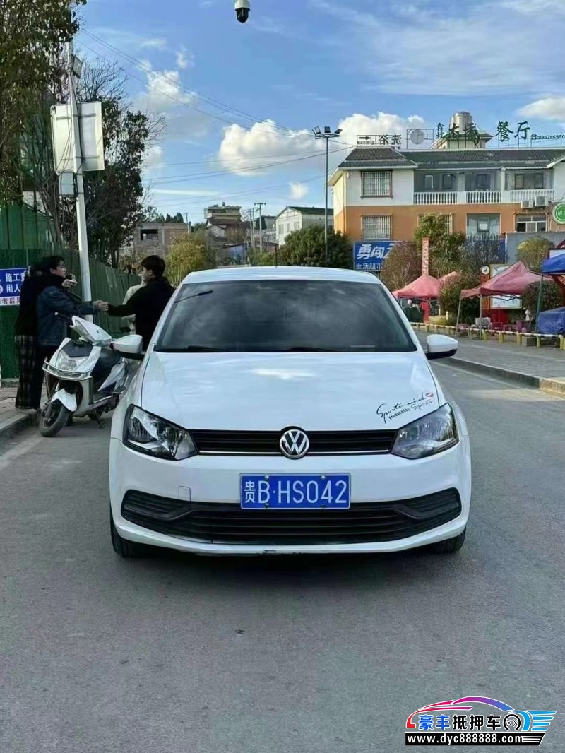 18年大众polo轿车抵押车出售
